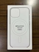 【超美品】Apple アップル iPhone 13 mini Clear Case 純正クリアケース_画像1