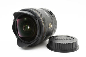 ★極上美品★ シグマ SIGMA 10mm F2.8 DC FISHEYE HSM キヤノン用 Y2162#0351