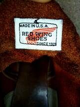 【RED WING】レッドウィング 8875 8Ｅ (26cm) 6インチクラシックモックトゥ オロラセット(赤茶) 刺繍羽タグ 00年製_画像9