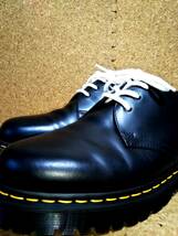 【Dr.MARTENS】ドクターマーチン 1461 ベックス 3ホールシューズ UK11 (30cm )BEX 3EYE SHOE スムースレザー ブラック 厚底【美品】_画像1