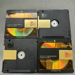 MD ミニディスク minidisc 中古 初期化済 SONY ソニー PRISM 74 10枚セットの画像3