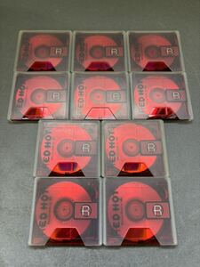 MD ミニディスク minidisc 中古 初期化済 SONY ソニー RED HOT 80 10枚セット