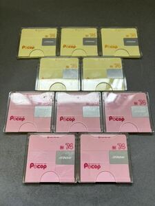 MD ミニディスク minidisc 中古 初期化済 Victor ビクター Pocop 74 イエロー ピンク 10枚セット