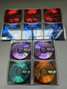 MD ミニディスク minidisc 中古 初期化済 Victor ビクター Color Palette 74 10枚セット