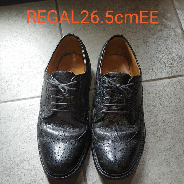 REGAL ウィングチップ 26.5cmEE 中古 リーガルコーポレーション 6883 2585 676 ビジネスシューズ