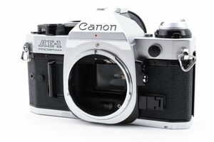 ★完動品★キヤノン CANON AE-1 PROGRAM シルバーボディ！シャッター全速・露出計完動・電池蓋割れなし！#94850#0048#081110#022