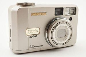 ★簡易動作確認済★ペンタックス PENTAX オプティオ OPTIO 330GS！単三電池使用コンパクトデジタルカメラ！#05250#0074#08690#22