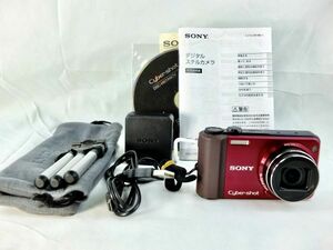 ★簡易動作確認済★ソニー SONY サイバーショット CYBER-SHOT DSC-HX7V/R！レッド！取扱説明書他付属品多数！#00570#0040#08990#055