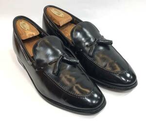 * JOHNSTON & MURPHY PRESIDENT COLLECTION John камень and ma-fi кисточка Loafer чёрный американский производства 9.5 C