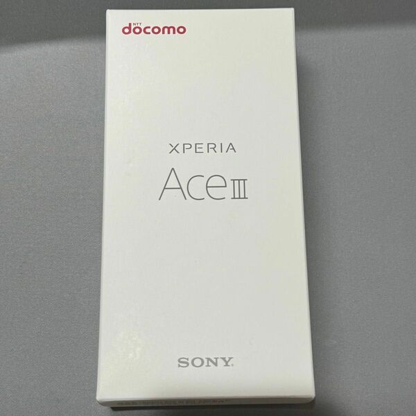 Xperia ACEⅢ SO-53C XPERIA グレー