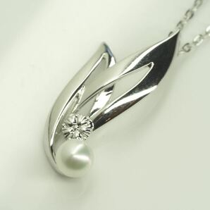 ◆MIKIMOTO　ミキモト　可愛い天然アコヤ本真珠ネックレスパール5.1mm珠