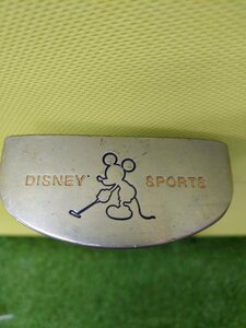 ディズニー スポーツ Disney SPORTS マレット型 パター　ミッキーマウス　MICKEY　MOUSE　右