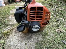 草刈機 草刈り機 ループハンドル　stihl スチール　実働　発送不可　_画像2