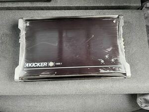 kicker ZX1000.1 monaural amplifier 