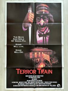 「テラー・トレイン」(1980)映画ポスター　USA版　ワンシート　オリジナルポスター　アメリカ版ポスター　ジェイミー・リー・カーティス