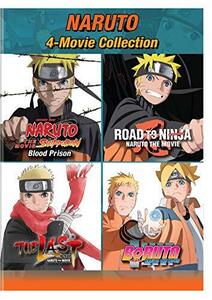 Naruto: 4-Movie Collection [DVD](中古品)