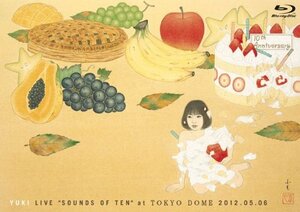 YUKI LIVE“SOUNDS OF TEN” at TOKYO DOME 2012.05.06 [Blu-ray](中古品)