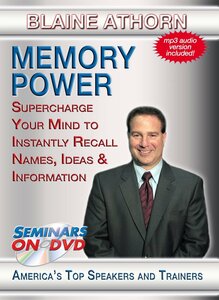 Memory Power - How to Improve Recall - Memory Skills DVD Training Vide(中古品)