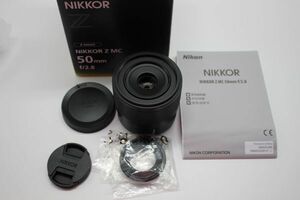 ■ほぼ新品■ Nikon NIKKOR Z MC 50mm f/2.8 Zマウント ＊22213