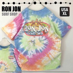 RON JON/ロンジョン サーフショップ★サンアート★ココアビーチ★タイダイ染めTシャツ★USAメンズXL