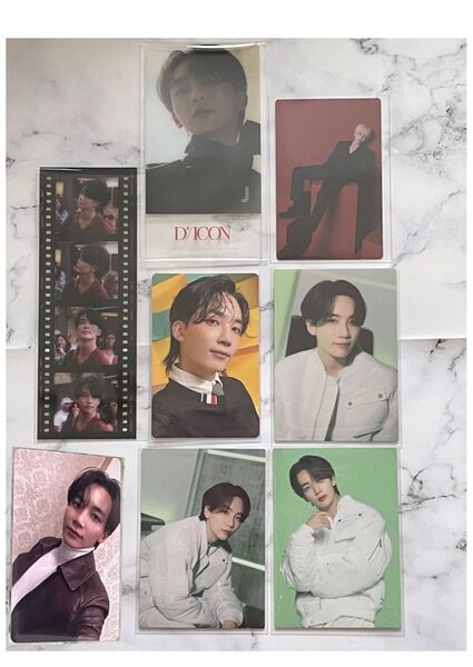 JEONGHAN【SEVENTEEN】トレカ&フィルムセット ベストアルバム, NANATOUR, FOLLOW, DICON