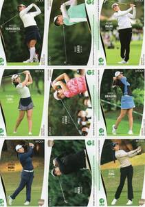 C9875 【 2023 エポック 女子ゴルフ JLPGA Rookies & Winners レギュラー コンプ 60種 】