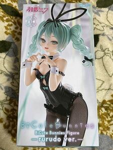 即発送　海外代行業者歓迎　初音ミク　BiCute Bunnies Figureーrurudo ver.ー　プライズ　フィギュア