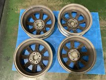 MINILITE アルミホイール ダイハツ 14インチ 14x４.5J+45 4H PCD100 4本 (A8-101 113795)_画像6