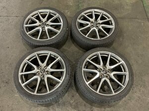  Toyota Prius G*s aluminium wheel 18 -inch 18x7.5J+50 5H PCD100 4ps.@ tire 225/40R18 4ps.@(A8-101 111278)