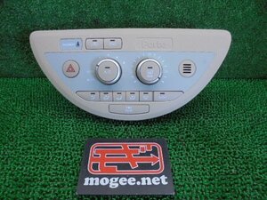 7EC3640CF5左 ) トヨタ ポルテ NNP10/NNP15 純正エアコンスイッチパネル　758841