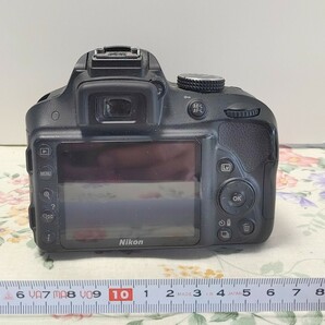 中古 ニコン Nikon D3300 デジタル 一眼レフカメラ DIGITAL CAMERA 7.2/9V 2.5A MADE IN THAILAND 2062522 現状渡しの画像4