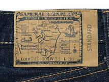 W33L36 SAMURAI JEANS サムライジーンズ S0910VXX 17oz 特ザラ 九州地区限定企画 九州男児 デニム ジーンズ 大戦モデル STANDARD購入_画像6