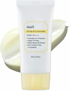 クレアス(klairs) All-day エアリーサンスクリーン SPF50+PA+++ 50g UVケア 日焼け止め 日焼け止め