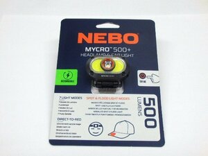 未使用品　NEBO ヘッドランプ　NEBO MYCRO 500+ 14765