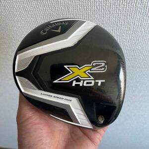 中古 ドライバー X2HOTキャロウェイ 9.5 ヘッドのみ 中古 TC シリアル 1w