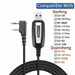 Baofeng　USBプログラミングケーブル UV-K5 UV-K5(8)