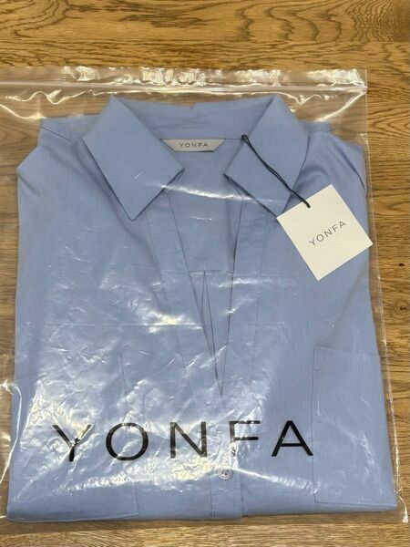 YONFA ヨンファ 365シャツ　ブルー