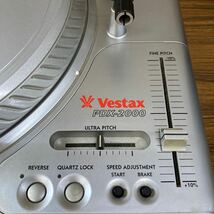 VESTAX PDX2000 ターンテーブル レコードプレーヤー DJ機材 音響 ベスタクス 音響機材 ベスタックス_画像2