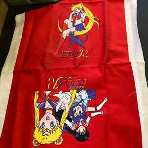 ◇希少◇ 美少女戦士セーラームーンR 当時物 プリント生地 バンダイ 布 ハンドメイド Sailor Moon MADE IN JAPAアニメ 