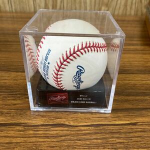 ◇美品◇ Rawlings ローリングス MLB公式球 メジャーリーグボール　ケース付 