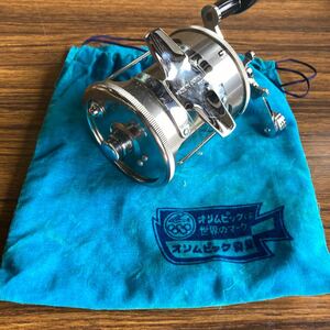 オリムピック リール OLYMPIC WAVE STAR No.50 日本製 トローリングリール 専用袋付 釣具 フィッシング