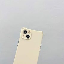  シリコン 紐付き ショルダー スマホケース カバー レンズ保護 落下防止 (iPhone14ProMax,ホワイト）_画像4