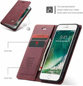 iphone11 カバー 肌触り良い 肌感レザー 財布型 カード収納 マグネット式 スタンド機能 360度保護 耐衝撃 かっこいい 美しい 高質感