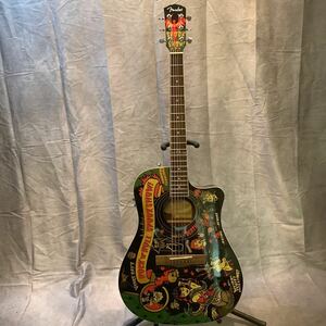 Fender Vince Ray’s Rock ‘n’Roll Spook show エレアコ　フェンダー　アコギ　アコースティック　美品