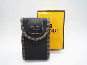 ■FENDI フェンディ シガレットケース ペカン柄 煙草ケース 小物■/A