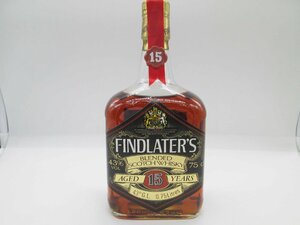 ■【未開封】FINDLATE'S フィンドレイター スコッチ ウイスキー 15年 750ml 43% ブランデー 洋酒■/A