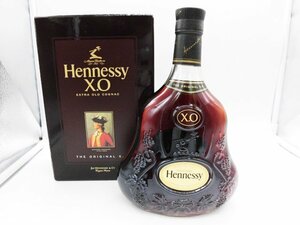 ■【未開封】Hennessy ヘネシー XO ブランデー COGNAC コニャック 黒キャップ 700ml 40％ 洋酒■/A