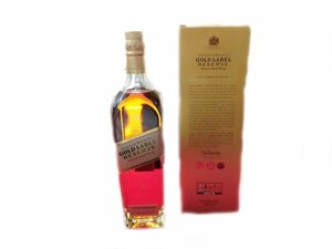 ■【未開封】JOHNNIE WALKER ジョニーウォーカー GOLD LABEL RESERVE ゴールドラベル スコッチ ウィスキー 1L 40％ 洋酒■/A