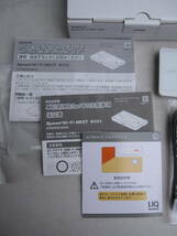 ②UQ WiMAX2+ Speed Wi-Fi NEXT WX06 NAD36MWU WiFiモバイルルーター ワイマックス 白 ホワイト_画像8