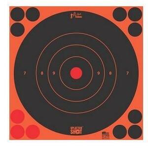 Pro-Shot プロショット SplatterShot Bullseye Target 12インチ オレンジ 12枚 標的 的紙 実銃 ターゲット